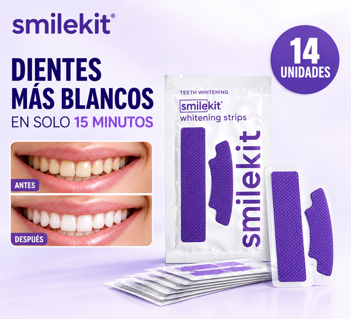 ¡BLANQUEE SUS DIENTES EN MENOS DE 15 MINUTOS SIN PASTA DE DIENTES!
